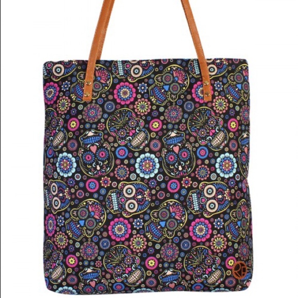 Sugar Skull 💀 Tote with Mini Bag included!!!